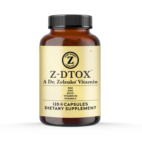 Dr. Zelenko Vitamin 120 capsules dietary supplement Detox Supplements | Immunity Health | Z-DTox™